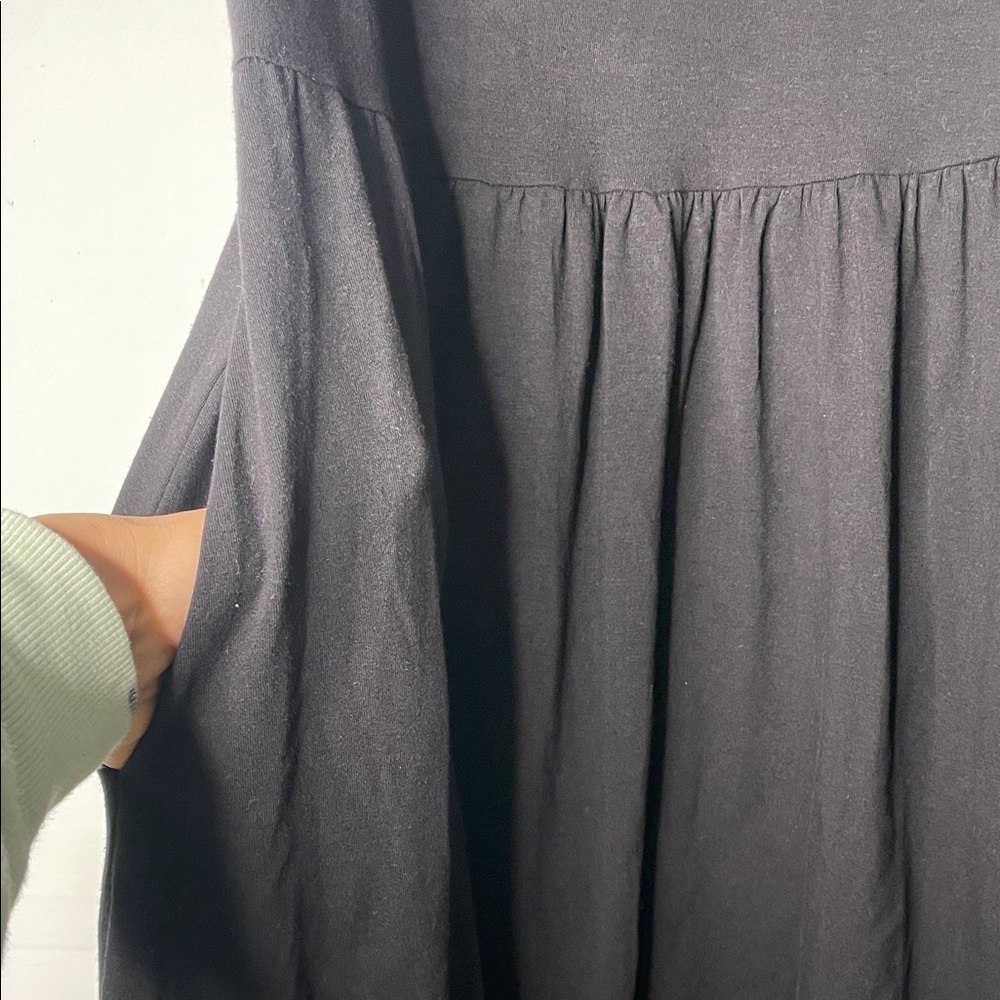 Lulu's Black Mini Dress with Ruffle Sleeves - Picture 10 of 10